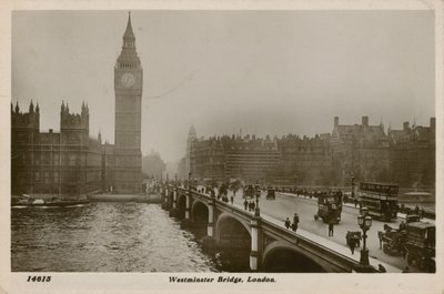 Westminster Bridge, London by English Photographer